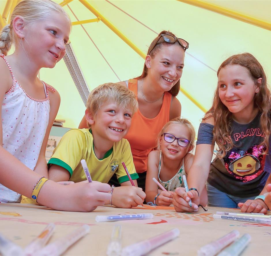 Handmatige activiteiten voor kinderen op Camping Les Sirènes - CAMPING*** Les Sirènes